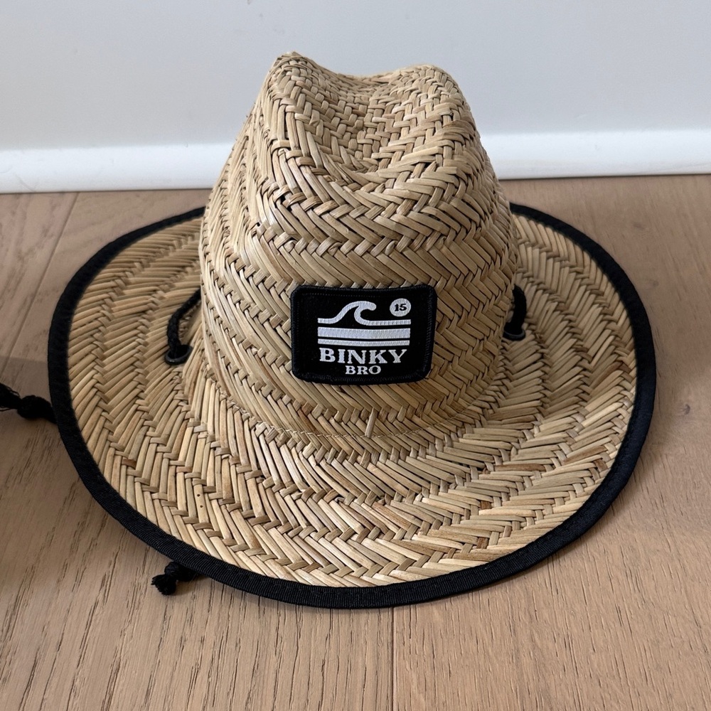Binky Bro Kids Straw Hat - Tan
